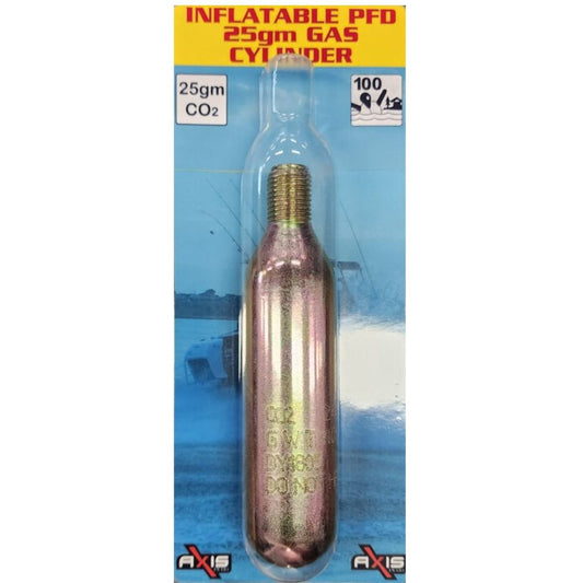 Inflatable PDF 25gm CO2 Gas Cylinder 1/2 UNF Thread