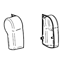 Thule 4900 White Awning End Caps