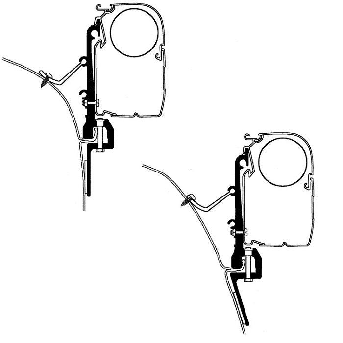 Thule Van Adaptor set