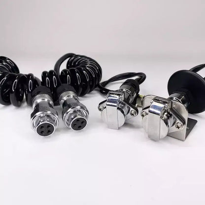 Sphere Curly Cord Kit 3mt - For Caravan Reversing Kit