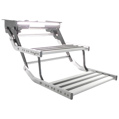 12v Electric Caravan Step with LED Light {Single or Double}