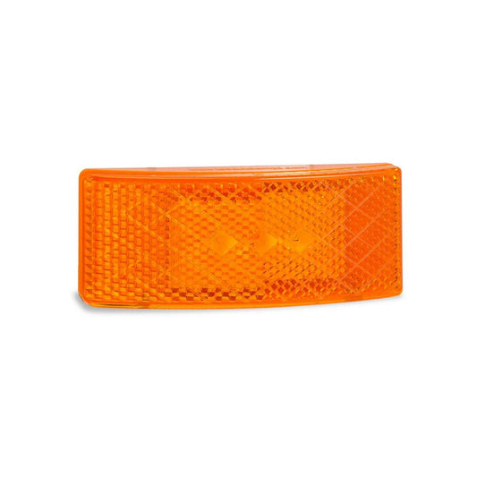 LED Amber Side Marker W Built In Reflector {EU38 Series}