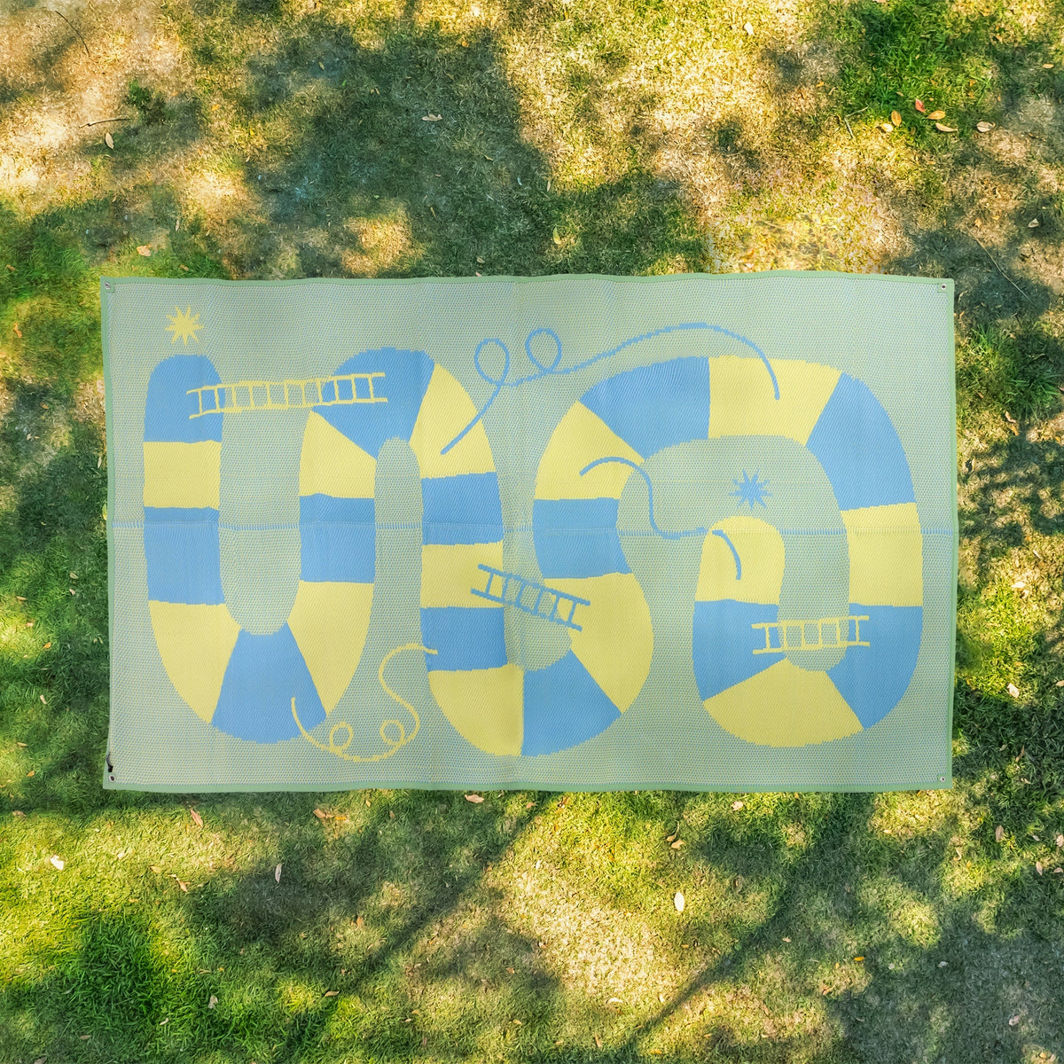 Outdoor Mat - Snakes & Ladders