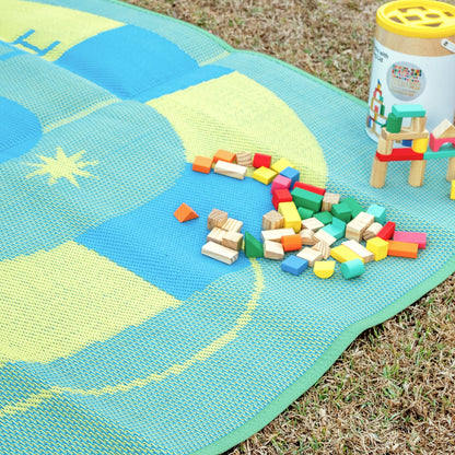 Outdoor Mat - Snakes & Ladders