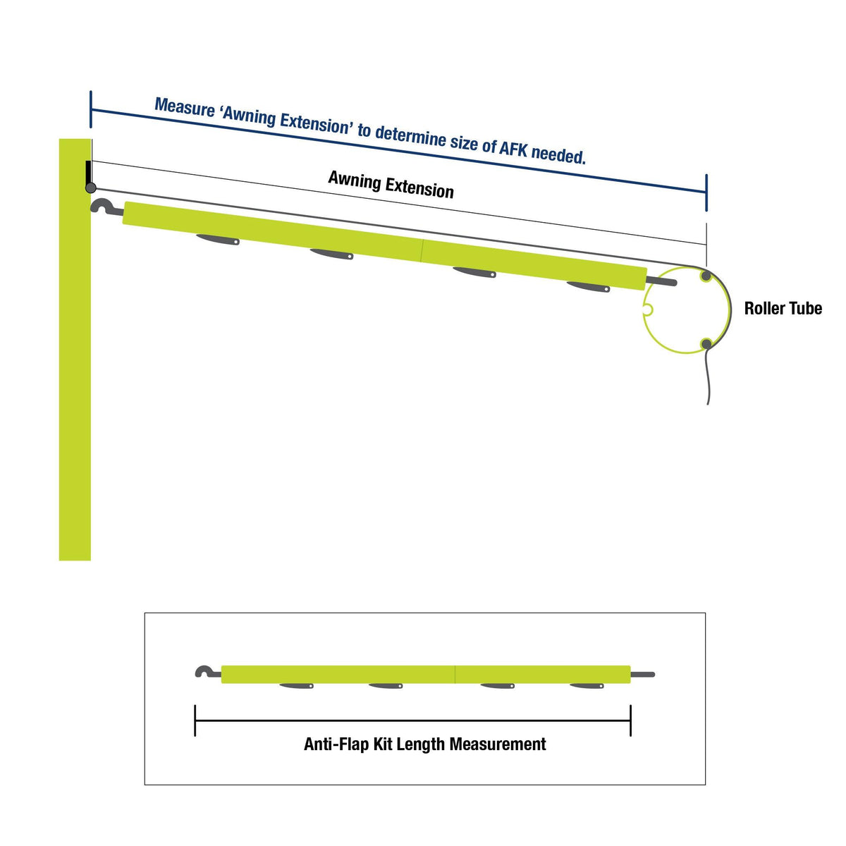 Anti-Flap Kit - To Suit Rollout Awnings
