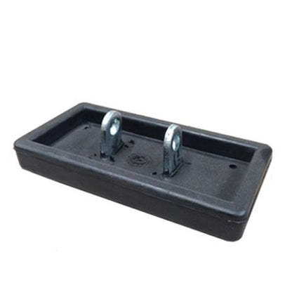 Heavy Duty Steel Foot w Rubber Cover for ALQR leg