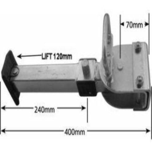 Quick Release Adjustable Leg Standard Foot 400mm – 520mm