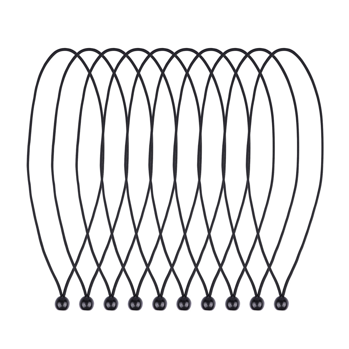 Long Ball & Bungee Cords - 10 Pack