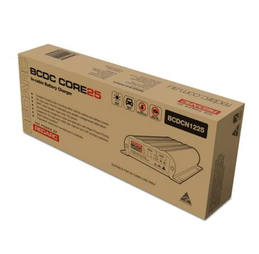 Redarc BCDC Core In-Cabin 25A DC Battery Charger