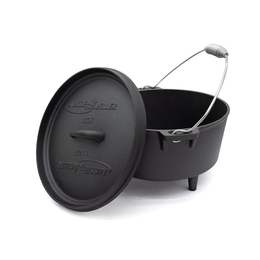 Cast Iron Camp Oven - 12QT