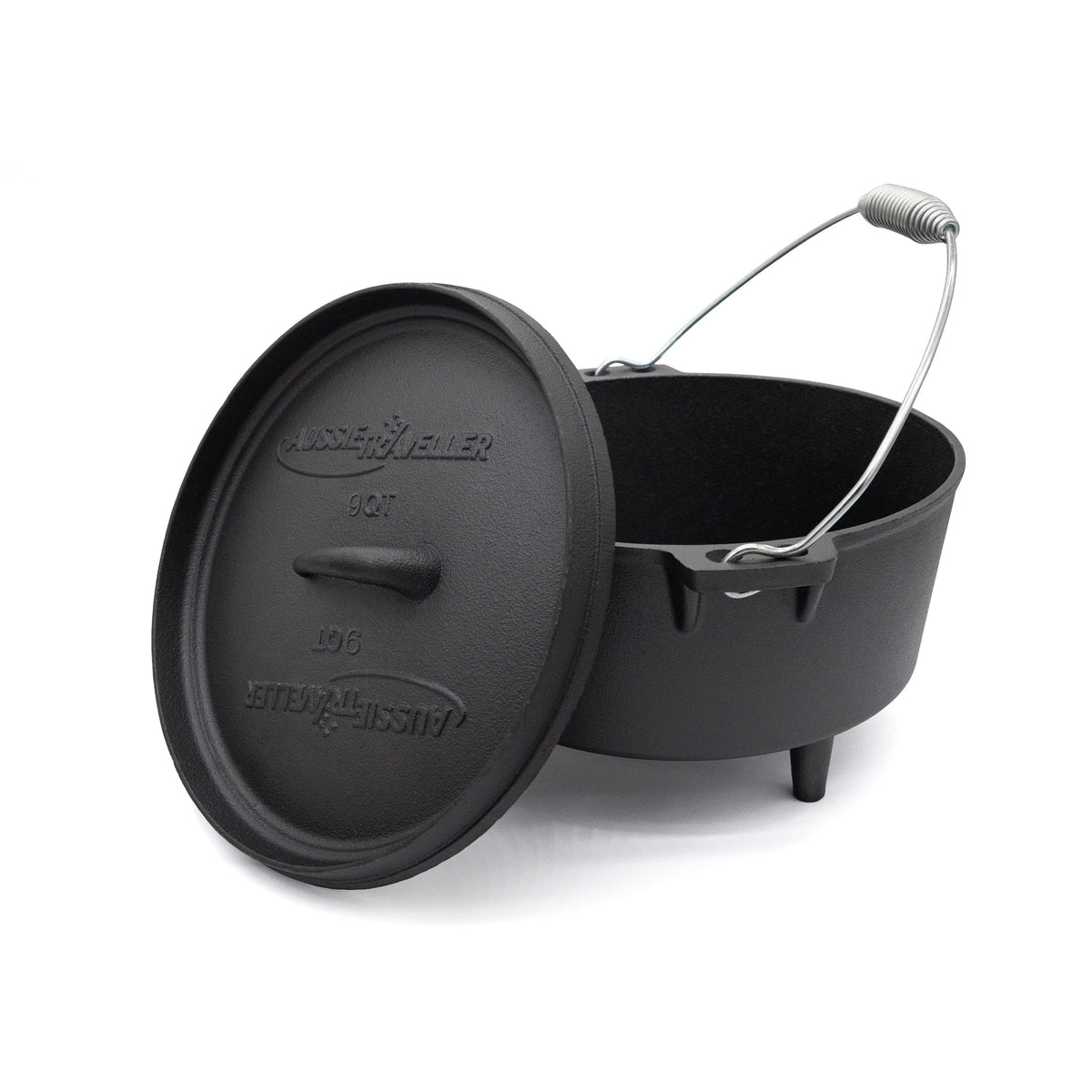 Cast Iron Camp Oven - 9QT