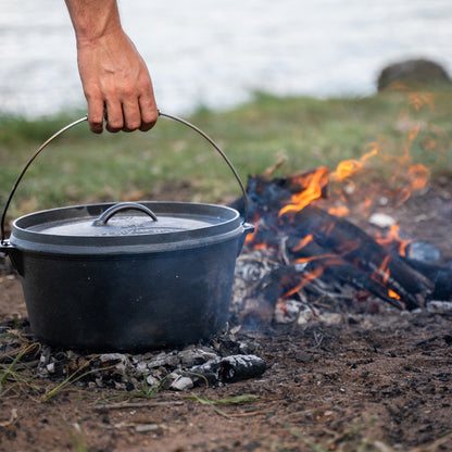 Cast Iron Camp Oven - 9QT