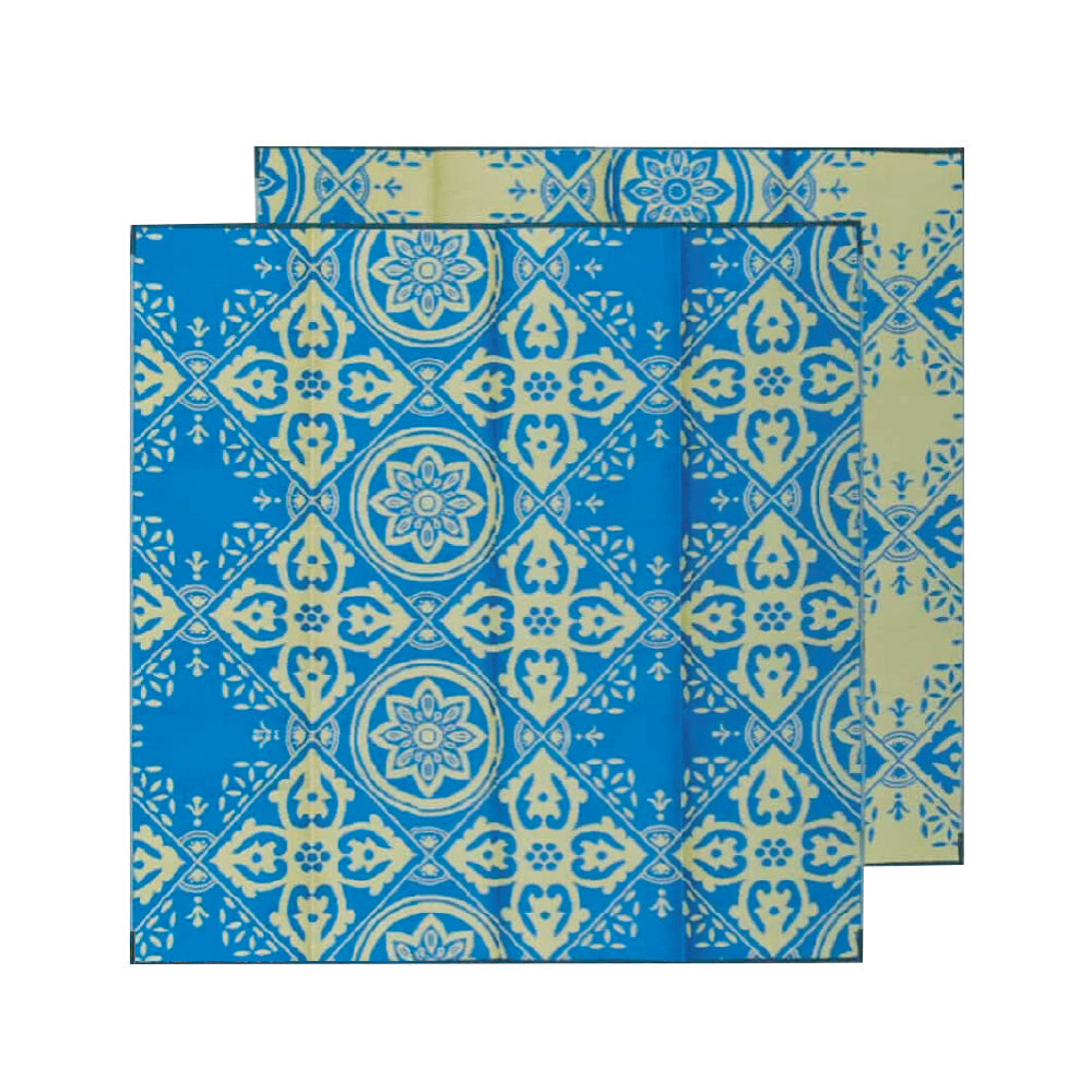 Casablanca Mat 3m x 3m - Blue/Gold