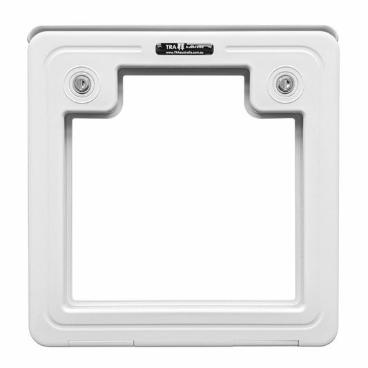 Caravan Access Service Door - {Black or White}