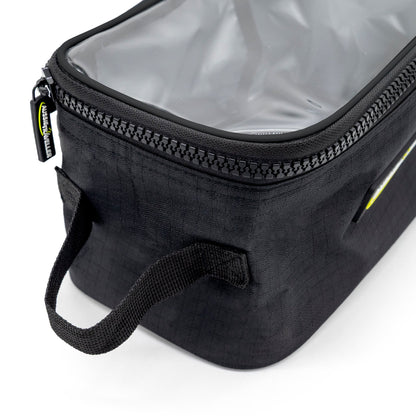 Clear Top Storage Bag Black - Console