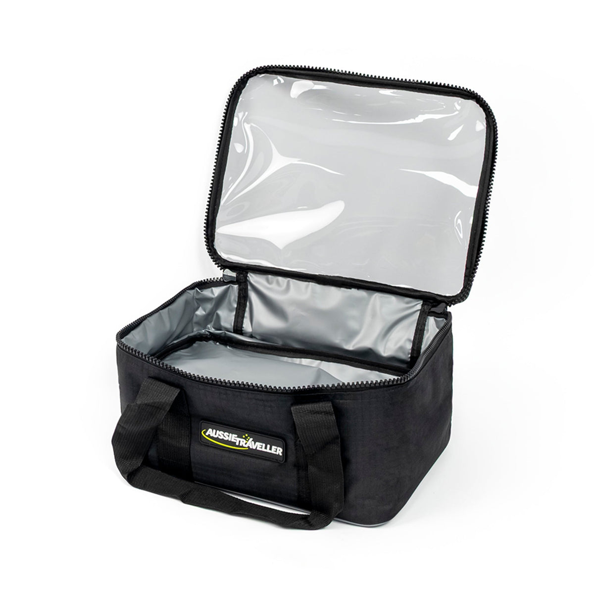 Clear Top Storage Bag Black - Small