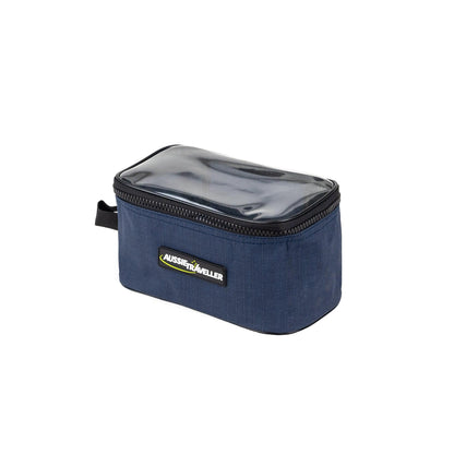 Clear Top Storage Bag Navy - Console