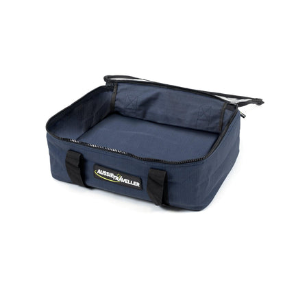 Clear Top Storage Bag Navy - Medium