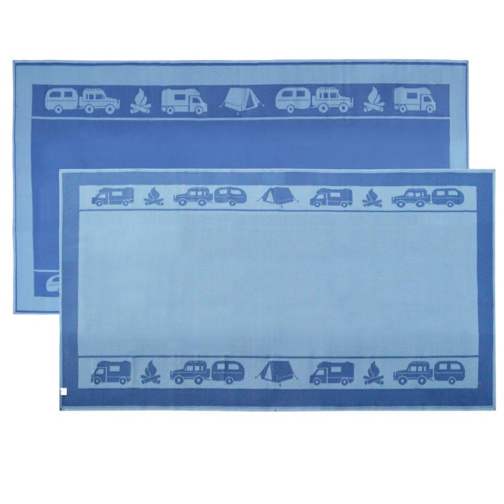 Outdoor Mat - Caravan & Camping Icons