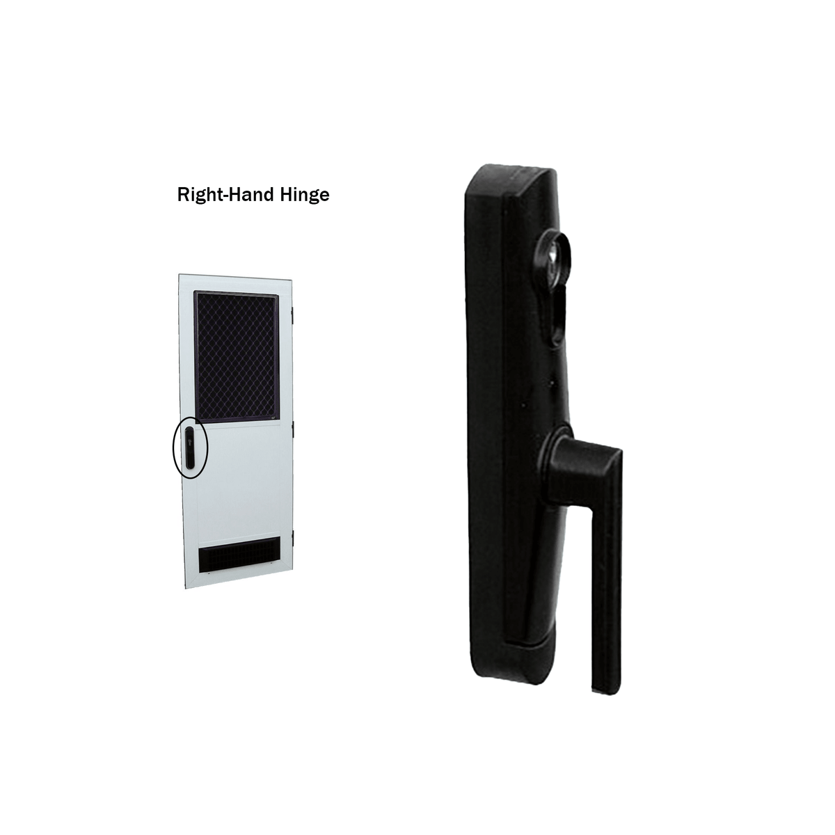Caravan Door Handle