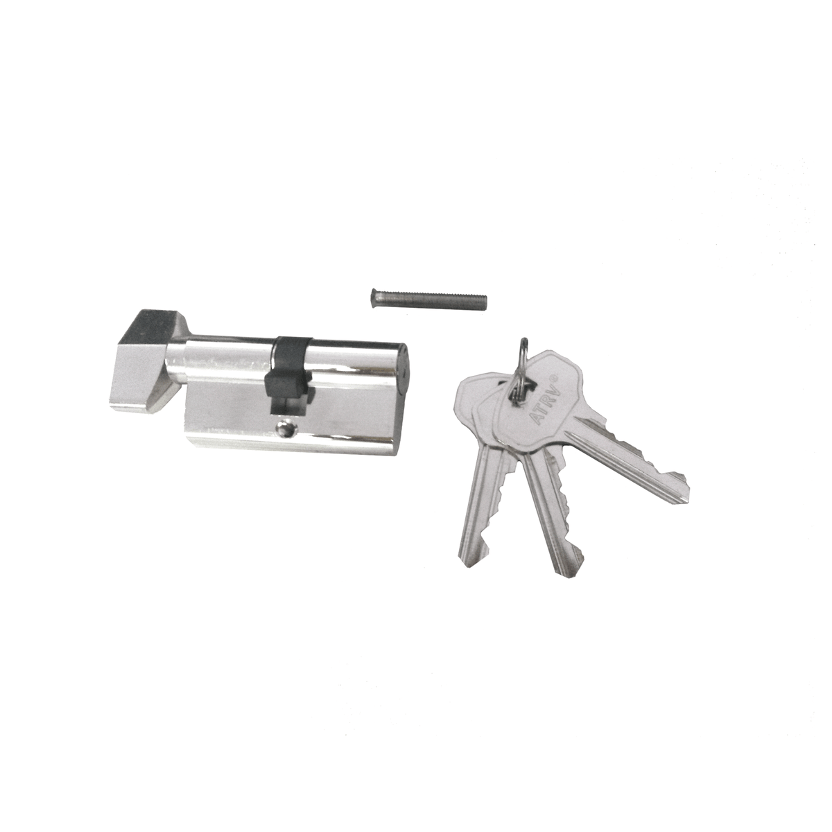 Caravan Door Lock Barrel & Key