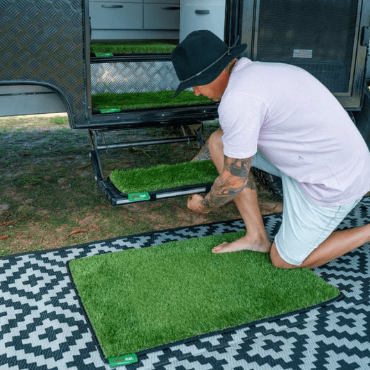 Muk Mat's Ultimate Caravan Bundle Kit - 1x Large Mat + 2x Mats of your choice