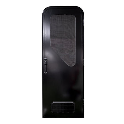 DCE Caravan Door with Pleated Blind - Left Hand Hinge