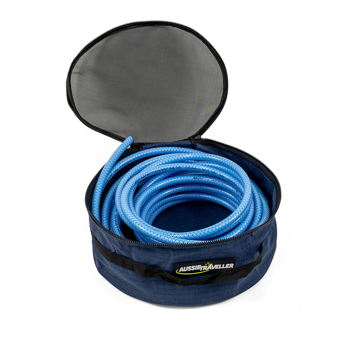 Mesh Top Storage Bag Navy - Hose