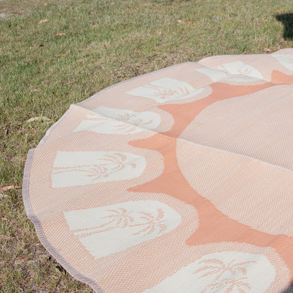Outdoor Mat - Oasis Round 3m x 3m