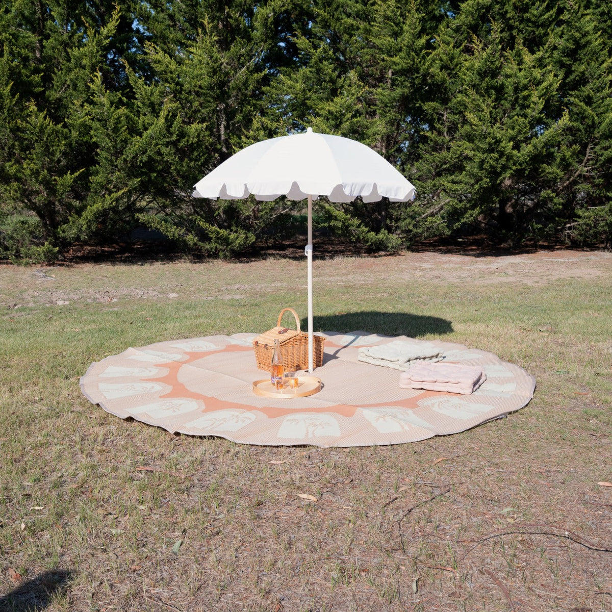 Outdoor Mat - Oasis Round 3m x 3m