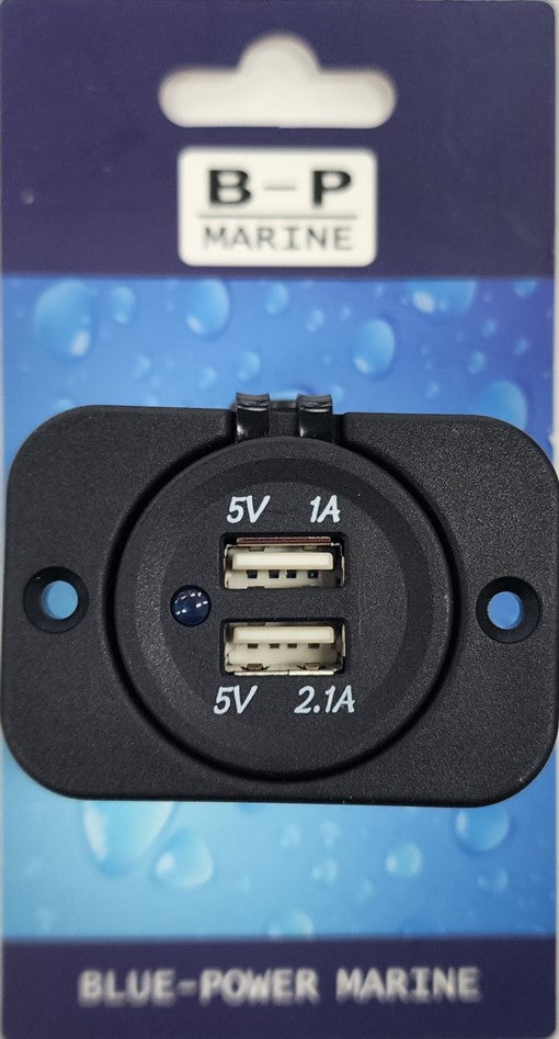 B-P Charge Socket USB 12v - 5v 2amp