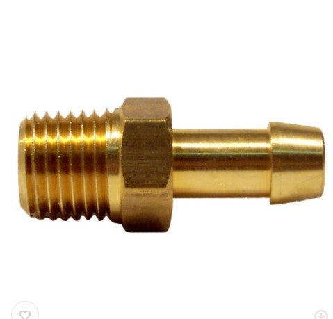 Waterline Hose Barb Male 1/4 NPT x 5/16