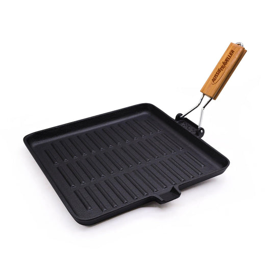 Cast Iron Square Frypan - 24cm