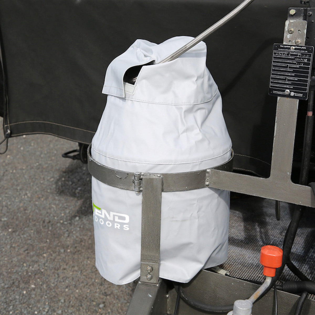 Gas Bottle Cover - Grey