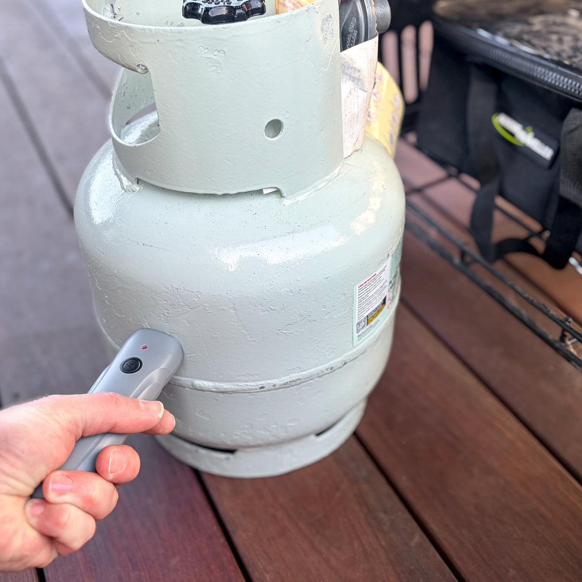 Gas Bottle Level Check