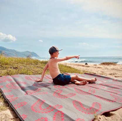 Meeting Place Mat 1.8m x 2.7m - Red/Grey