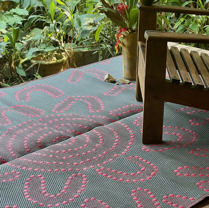 Meeting Place Mat 1.8m x 2.7m - Red/Grey