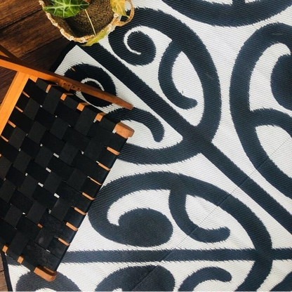 Korero Mat 2.7m - Black/White