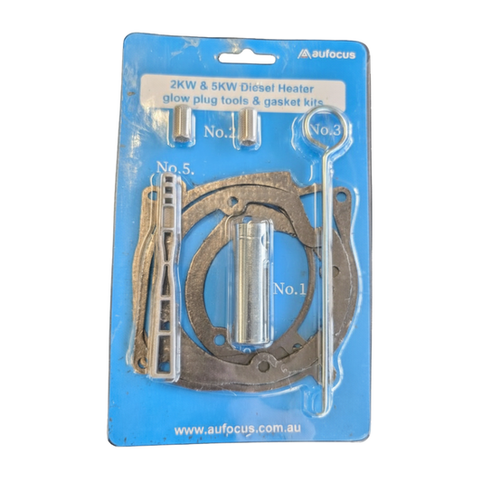 AU Focus Diesel Heater Glow Plug and Gasket Kit