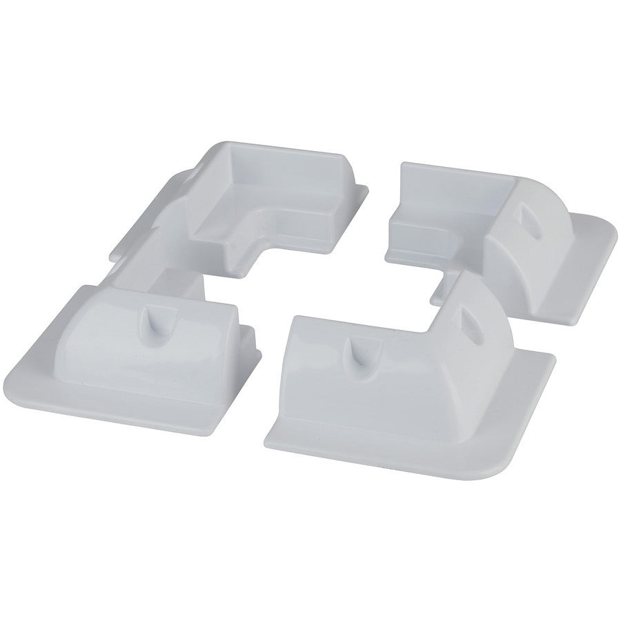 Solar Panel Corner Brackets - White