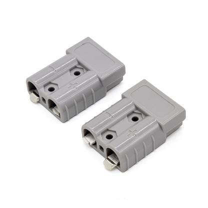 50 Amp Heavy Duty Connector - Grey 2 Pack