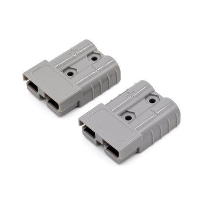 50 Amp Heavy Duty Connector - Grey 2 Pack