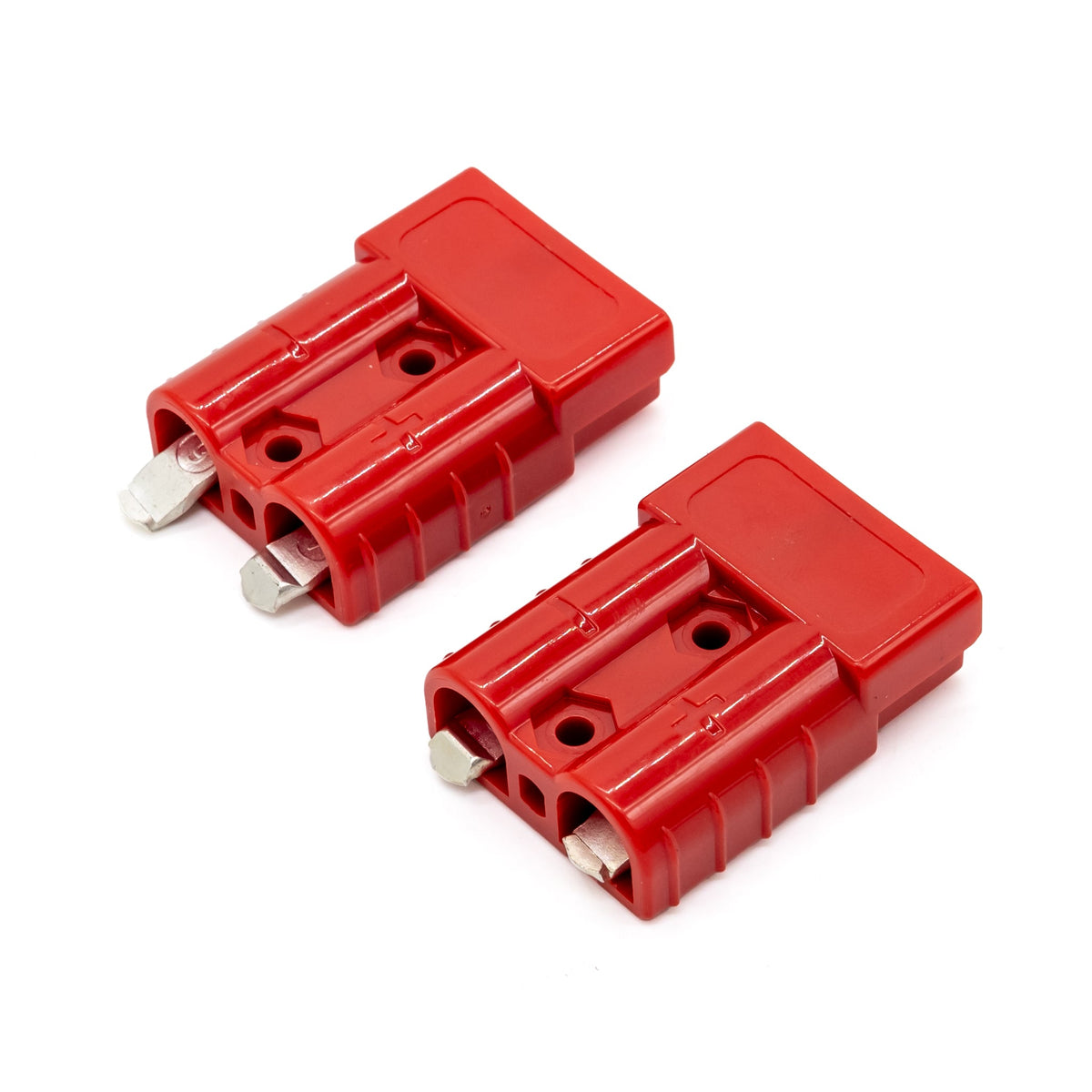 50 Amp Heavy Duty Connector - Red 2 Pack