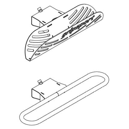 Grip Sport Caravan Bike Rack (3-Bike) {Tilting} [With Universal Cross Member - UCM]