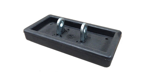 Heavy Duty Steel Foot w Rubber Cover for ALQR leg