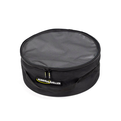 Mesh Top Storage Bag Black - Hose