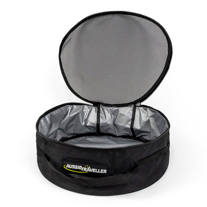 Mesh Top Storage Bag Black - Hose
