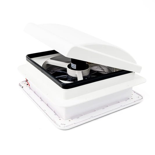 Air Vent LED Hatch - Manual - White Lid Only