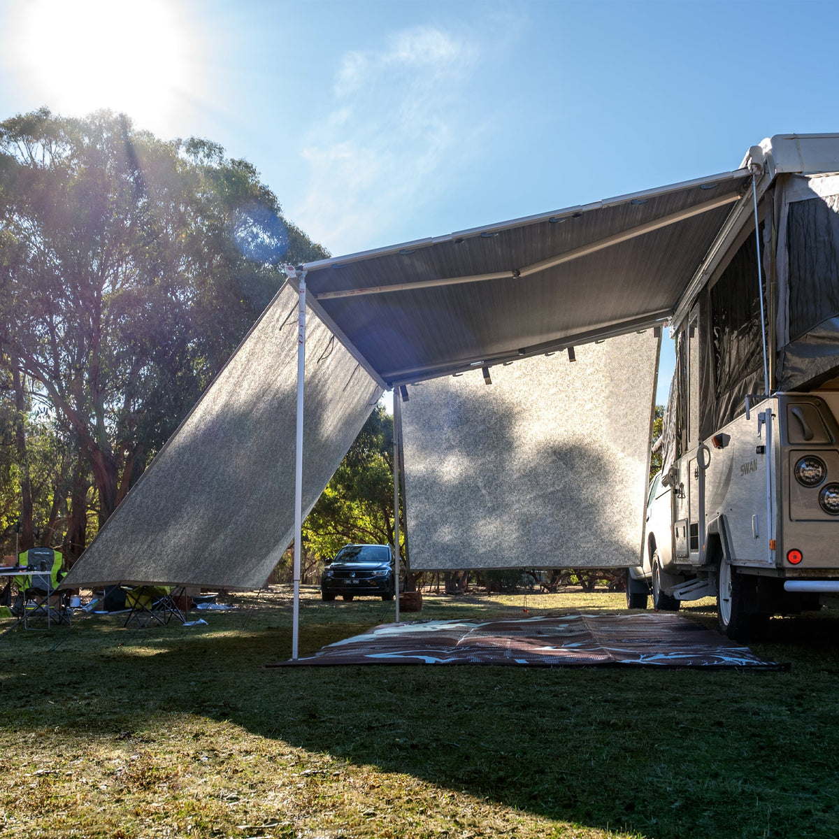 Rain Blocker Privacy Screen End Wall