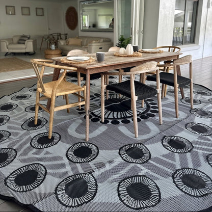 Celebration Mat 3.6m - Black/White